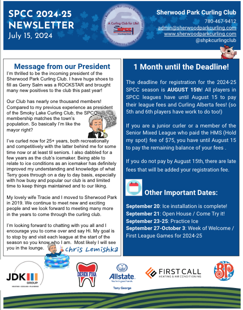 Cover July 2024 Newsletter